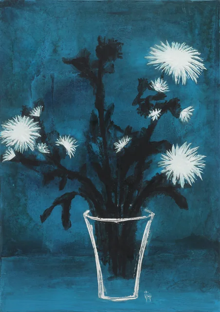 wild flower,판넬위아크릴,분채 30x42cm (2).JPG